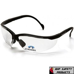 PYRAMEX VENTURE II V2 READER SAFETY GLASSES BIFOCAL +3.00 CLEAR LENS (1 PAIR)