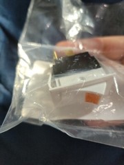 GXS016 RPI Power Switch For Gendex White Body with Illuminated Amber Lens