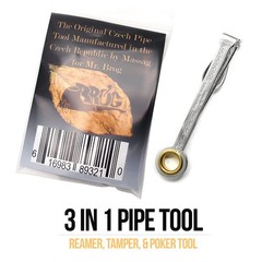 100% Authentic Czech Stainless Steel 3 in 1 Pipe Tool 1 Count (Pack of 1)