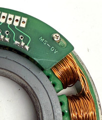 Vintage CubeMars RI50 Frameless Inrunner Torque Motor.