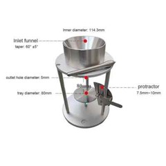 New Powder Angle of Repose Measuring Instrument Powder Angle of Repose Tester