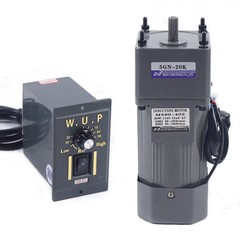 Electric AC Gear Motor Reducer Variable Speed Controller 67RPM 1:20K 90W 110V