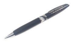 5ct Misprint Premium Executive Metal Pens: HUB PEN Lombardo Marble Trim BLACK