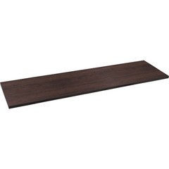 Shelf Board, 200 lb, 5-Shelf, 24 in L, 12 in W, Particleboard Espresso
