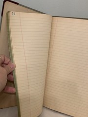 Vintage Boorum & Pease Record Book No. 1320 R Ledger Journal 100 Pages UNUSED