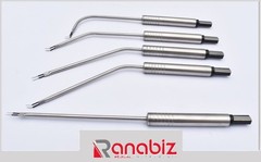 5x European Binner Bipolar Electrodes Smart Tips +3M Cable:ENT Nasal/Rhinoplasty