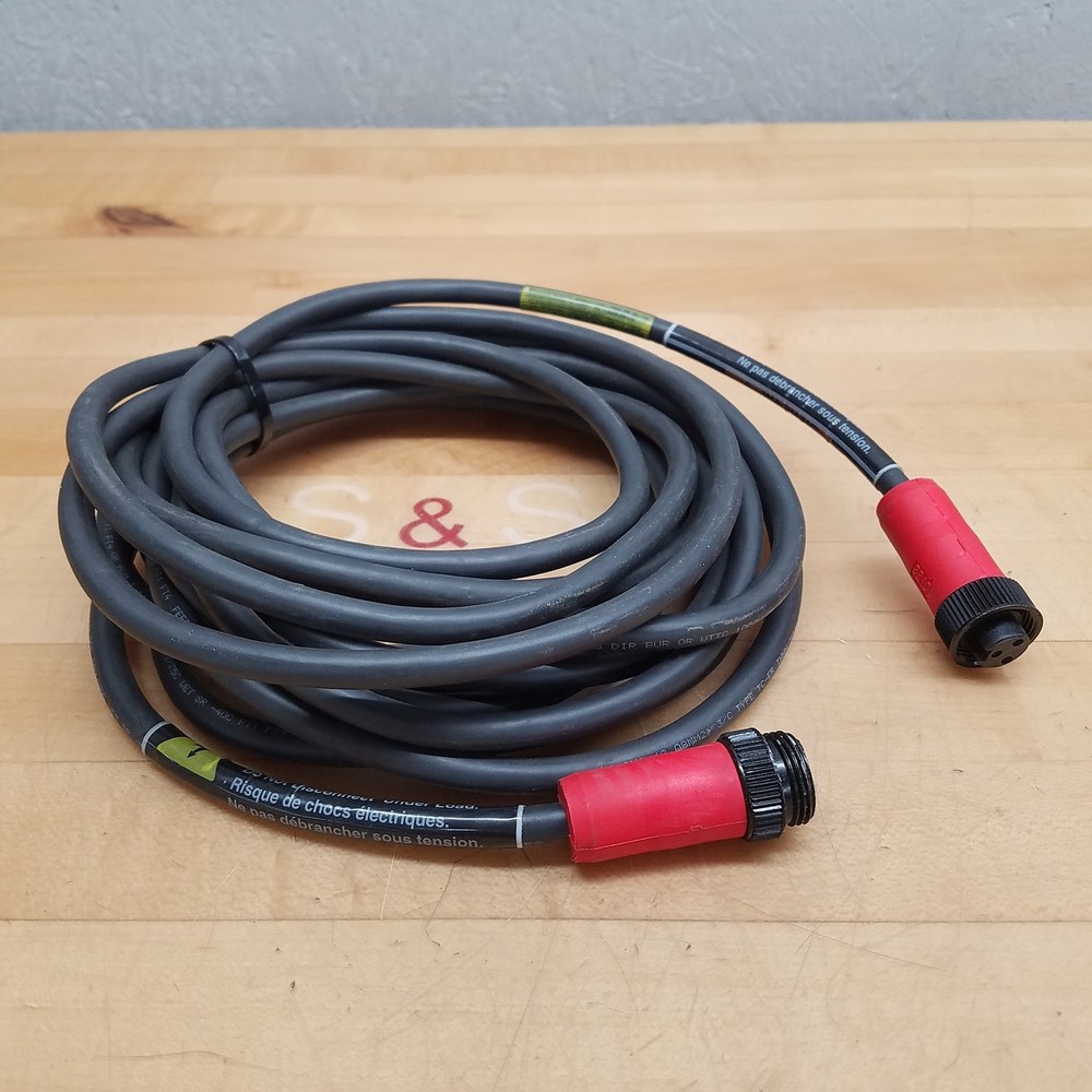 Brad Power 113030K20M070E Double Ended Cordset, 3 Pole, 14 Awg, 1300621044