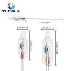 10PCS 3MM 5MM Tilt Switch Glass Unidirectional Tilt Switch Electric Induction