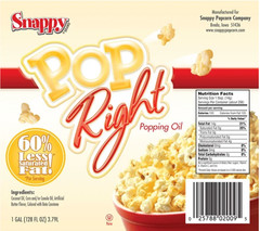 Snappy Pop Rite Popcorn Oil, 1 Gallon