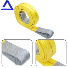 2 Pack 10′ × 2″ Lifting Sling Straps, 10ft Lifting Straps Heavy Duty 15000lbs