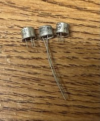 (3) 2N385A Germanium NPN Transistors
