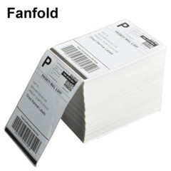 4″x6″ Direct Thermal Shipping Labels Fanfold/ Roll Perforated For Rollo & Zebra