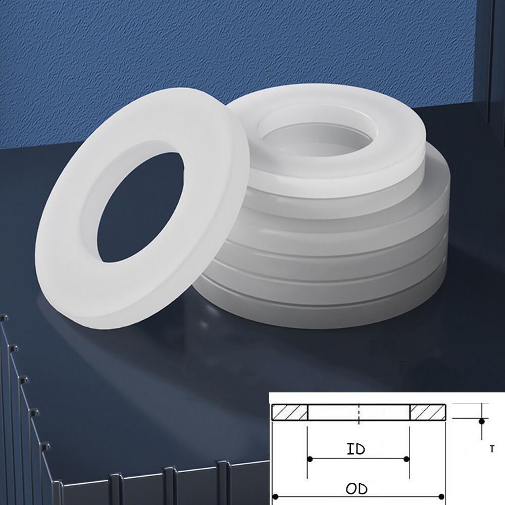Food Grade Silicone Plain Flat Washer O Rings Sealing Gaskets Ring -60℃~+200℃