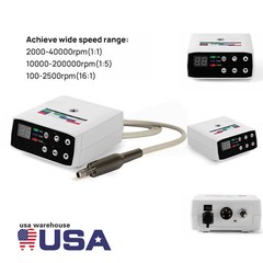 Brushless Dental LED Electric Micro Motor Fit NSK KaV 1:1/1:5 /16:1 Handpiece