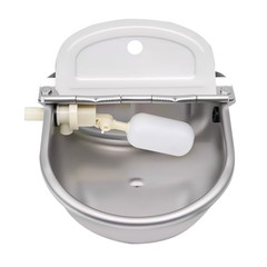 Automatic Waterer Bowl Float Valve, Durable Feeding Bowl for Sheep Goats Cattle