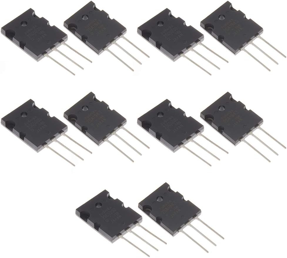 10pcs 5pcs 2SA1943 2SC5200 PNP NPN High Power Matched Audio Transistor Silicon