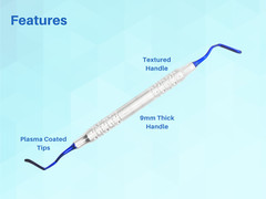 Vista Tunneling set of 5 Pcs Plasma Coated Dental Implants ARTMAN