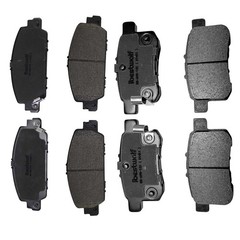 Front Rear Ceramic Brake Pads P-1451 P-1654 Honda Accord 2013-2017