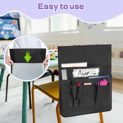 Chair Pockets for Classroom 12 Pack 15 x 19 Inch Chairback Buddy Pocket Chart…