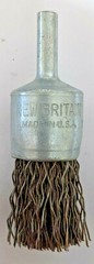 3/4″ DIA STEEL CRIMPED END BRUSH [20,000 rpm] NEW BRITAIN W-20 (QTY: 2) USA NOS