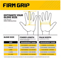 Firm Grip Gloves With Thinsulate Liner, Touch Screen, Tough Gloves – Model 63681
