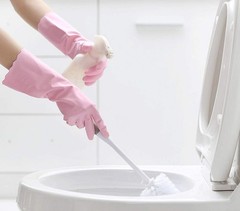 Alimat PluS 3 Pack Reusable Cleaning Gloves Latex Free, Dishwashing Gloves wi…