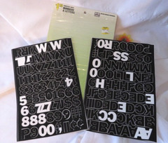 NEW Hy-Ko Vinyl Numbers and Letters Different sizes-Self Adhesive Lot-over 400!