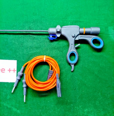 Laparoscopic Bipolar Maryland Gold Jaw with 2pc Cable Free Reusable Instruments