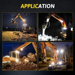 12V 24V LED Work Light Flood Lamp pods Fit For Truck, Tractor ,Dozer, UTV ,ATV