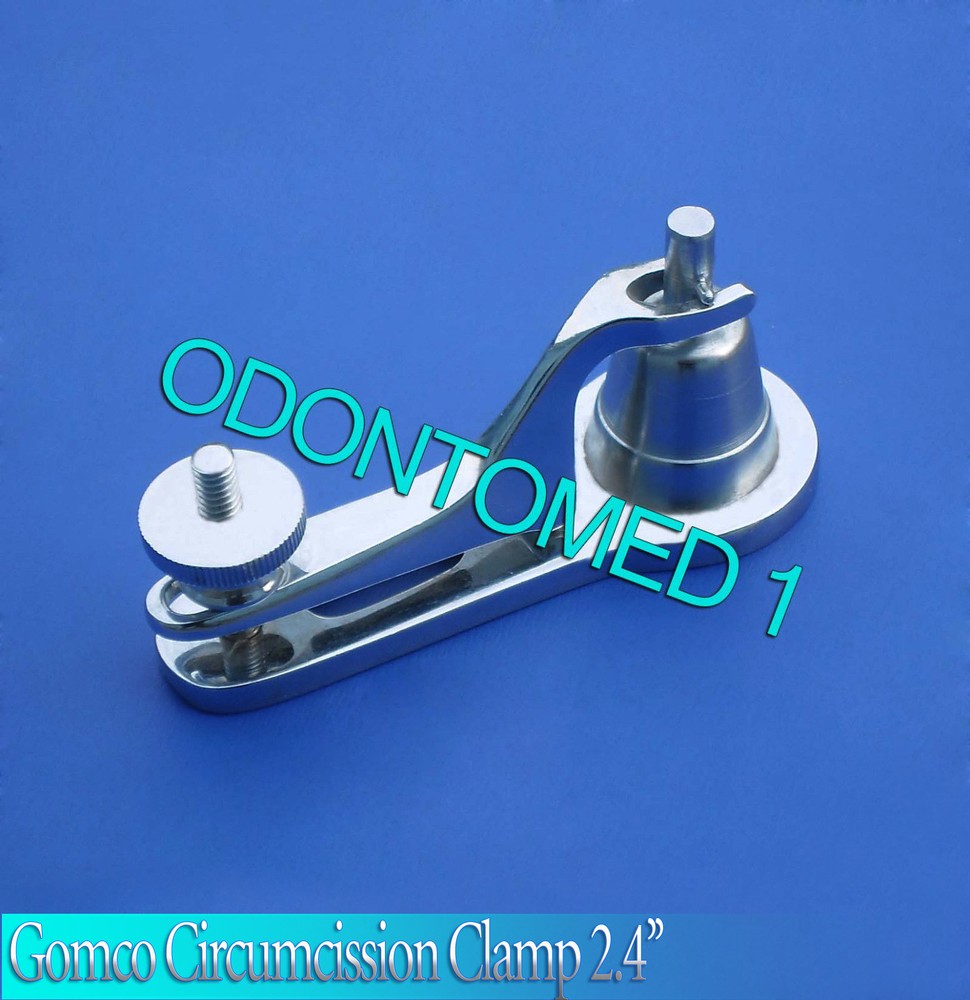 6 GOMCO CIRCUMCISSION CLAMP UROLOGY INSTRUMENTS 2.4