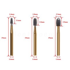 Dental Tungsten Carbide Bur Trimming&Finishing Egg Football FG 7404 7406 7408 DL