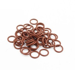 FKM Rubber O Ring 2.5mm Cross Section Brown Sealing Ring 1-195mm ID, 6-200mm OD