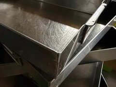 Hubert 15×9 Rectangle Stainless Steel Food Pans Trays Heavy Duty 10-PACK