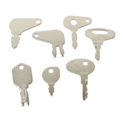 21 Keys Set For Case CAT Komatsu Bobcat Heavy Equipment Construction