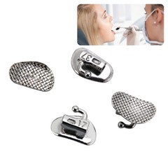 AZDENT Dental Orthodontic Buccal Tube 2nd Molar Roth 018 Bondable Non-Conv