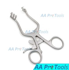 2 Weitlaner Retractor 4.5″ 2×3 & 3×4 Sharp, Sharp Prongs Self-Retaining Surgical