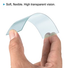 10Pack 4.3″ x 3.5″ Welding Protection Lens Transparent Right Angle Clear