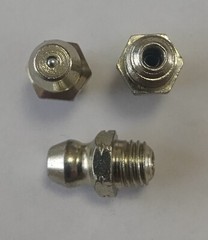 1/4-28 Straight Grease Fittings Zerk, 5 pcs