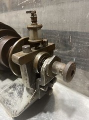 Vintage “The National Supply Co” Toledo Ohio Cast Iron Lathe Head Stock