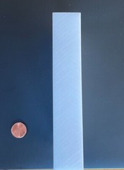 PTFE Virgin Sheet 1.000″ Thickness 3.250″ Width 5.750″ Length- See Description