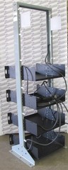 ELTEK 299197 – DC SYS FP2-48/600A – 23″ FLATPACK RACK w/Shelves & 200A BREAKERS