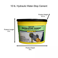10 Lb. Hydraulic Water-Stop Cement