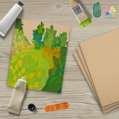 Mat Board Center, 50 Corrugated Cardboard Sheets 8.5×11 Inches Flat Card Boar…