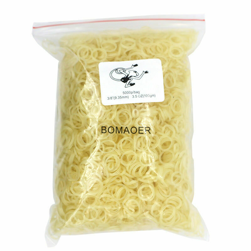 1 Pack 5000pcs Orthodontic Elastic Bands, 3/8″ Force 3.5 Rubber Rings Monkey