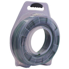 1000 Ft. White/Black Stripe 12 SOL CU Coilpak Simpull THHN Wire