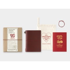 Traveler’s Company Love and Trip Limited Edition Red Notebook Passport Size