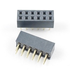 10Pcs 2mm 2.0mm Pitch 2×6 Pin 12 Pin Female Dual Straight Header Strip H=4.3mm