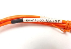 Black Box EFN110-001M-STST 1 Meter Fiber Optic Cable Ceramic Tip Duplex NEW