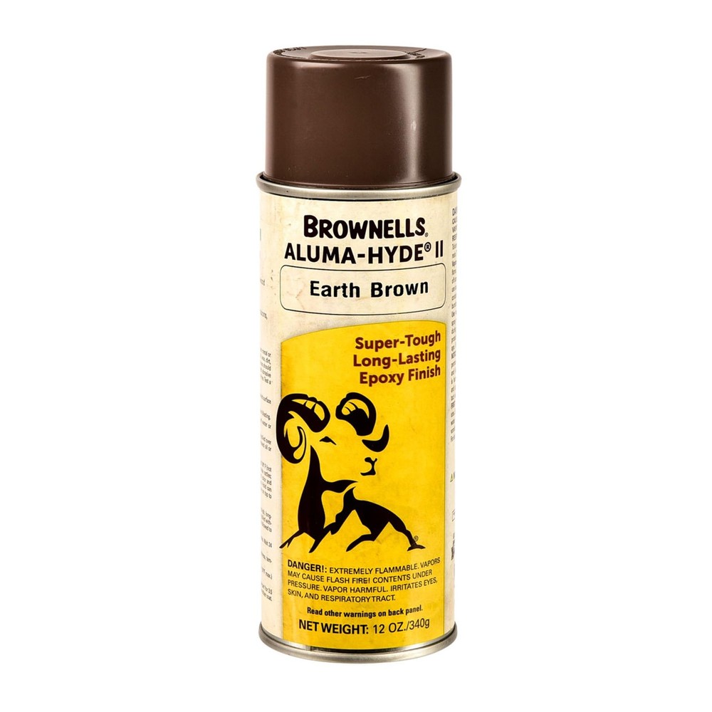 Brownells Aluma-Hyde II Epoxy Based Firearm 12 Ounce (Pack of 1), Earth Brown