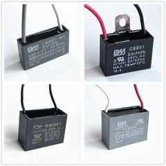 CBB61 250VAC 2-Wire Motor Capacitor 1-30UF, Premium Quality Fast Ship